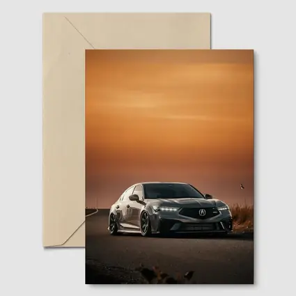 Acura TLX Type S Sunset Road Drive