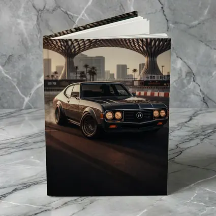Acura Classic Coupe Drifting City Backdrop