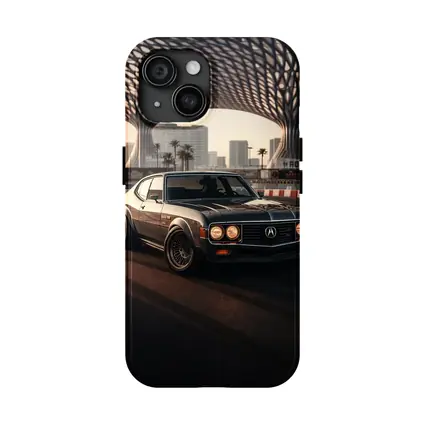 Acura Classic Coupe Drifting City Backdrop