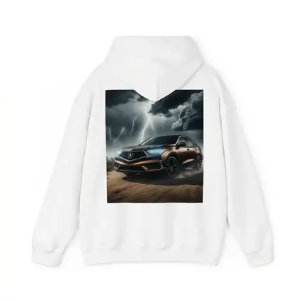 Acura MDX Storm Lightning Desert Dirt Road