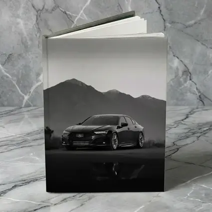 Acura TLX Black Sedan Mountain Dusk