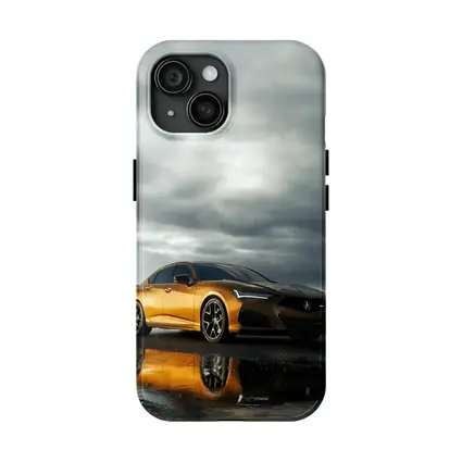 Acura TLX Gold Sedan Stormy Sky