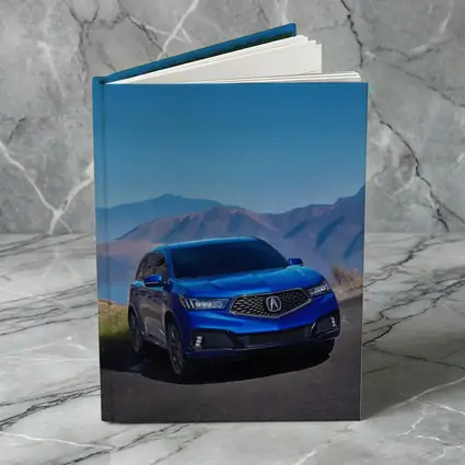 Acura MDX Blue SUV Mountain Road