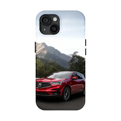 Acura RDX Red SUV Mountain Road