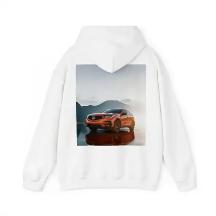 Acura RDX Orange SUV Mountain Lake Reflection