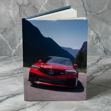 Acura Integra Red Bold Mountain Road