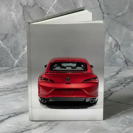 Acura TLX Red Rear View Studio