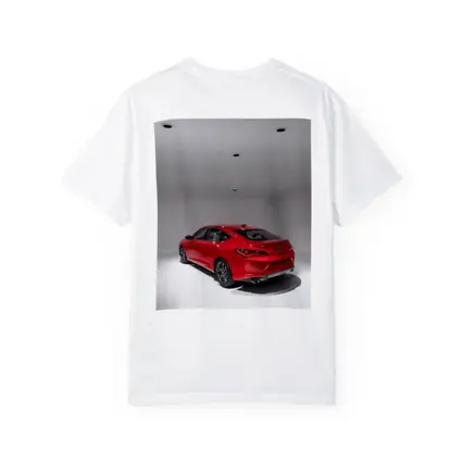 Acura TLX Red Sedan Studio White Background