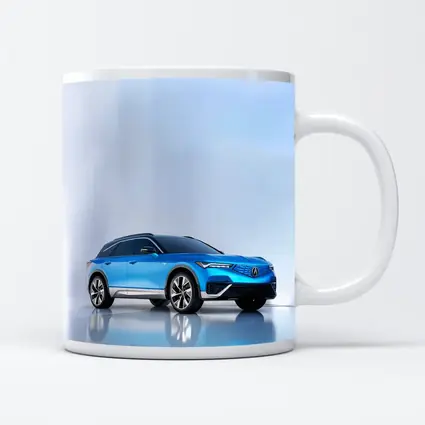 Acura MDX Blue SUV Studio Shot