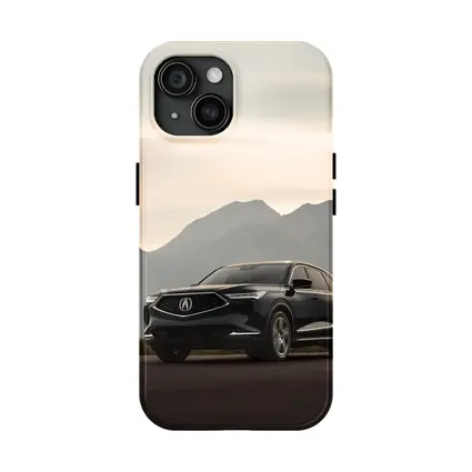 Acura MDX Dark SUV Mountain Backdrop