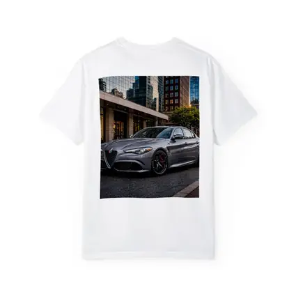 Alfa Romeo Giulia Gray City Street