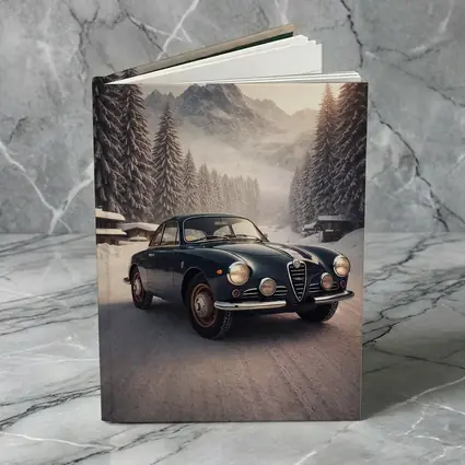 Alfa Romeo Giulia Classic Winter Mountain Drive