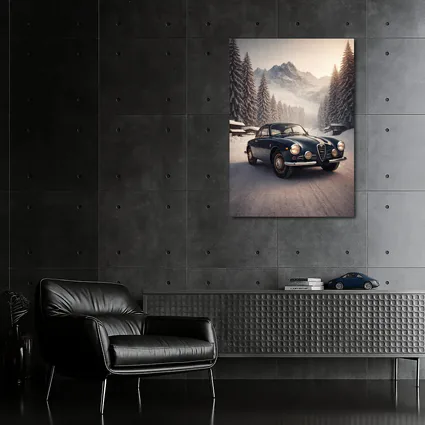 Alfa Romeo Giulia Classic Winter Mountain Drive