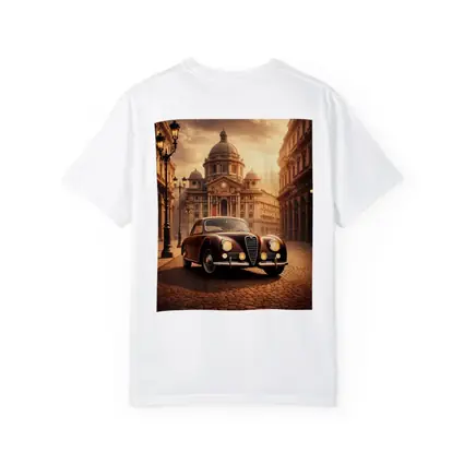 Alfa Romeo Classic Car Italian City Street