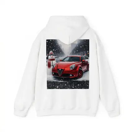 Alfa Romeo MiTo Red Car Winter Snow