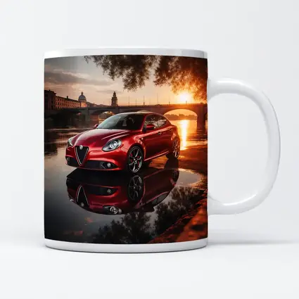 Alfa Romeo Giulietta Red River Sunset
