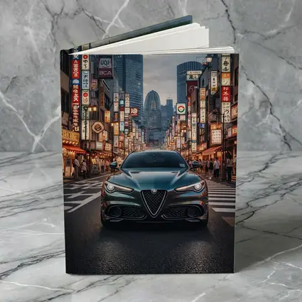Alfa Romeo Giulia Front View Tokyo Streets