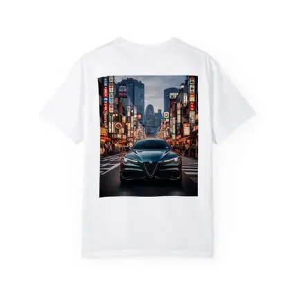 Alfa Romeo Giulia Front View Tokyo Streets