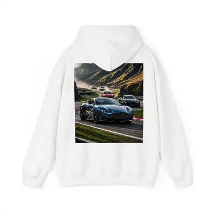 Aston Martin Vantage Racing Mountain Road Scene