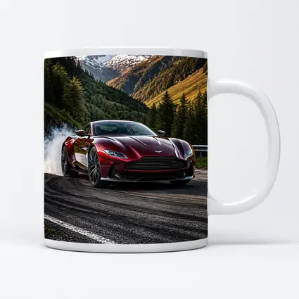 Aston Martin DB11 Drifting Mountain Road