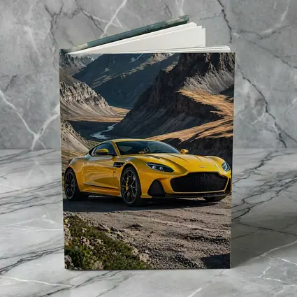 Aston Martin DBS Superleggera Yellow Mountain Road