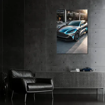 Aston Martin DBX Glossy Urban Sunlight Setting