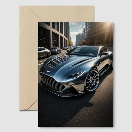 Aston Martin DBS City Street Silver