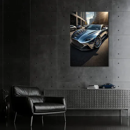 Aston Martin DBS City Street Silver