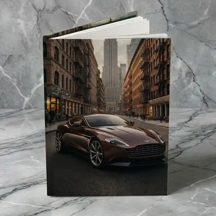 Aston Martin Vanquish Brown New York Street
