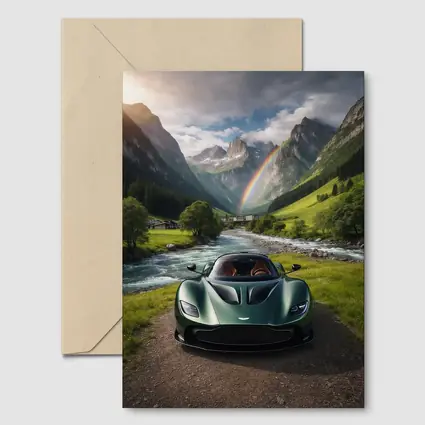 Aston Martin Valkyrie Green Alpine Valley