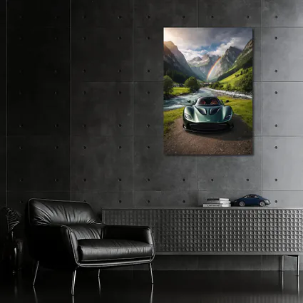 Aston Martin Valkyrie Green Alpine Valley