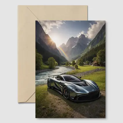 Aston Martin Valkyrie Alpine Valley Rainbow
