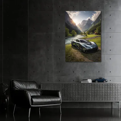 Aston Martin Valkyrie Alpine Valley Rainbow