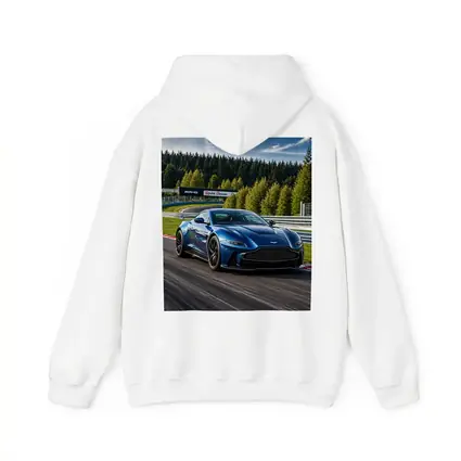 Aston Martin Vantage Blue Racing Track