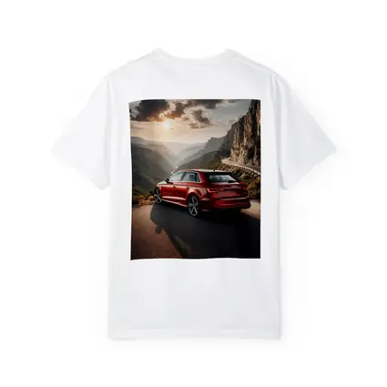 Audi A3 Red Mountain Road Sunset Drive