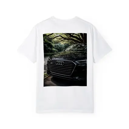 Audi A3 Black Grille Under Forest Trees