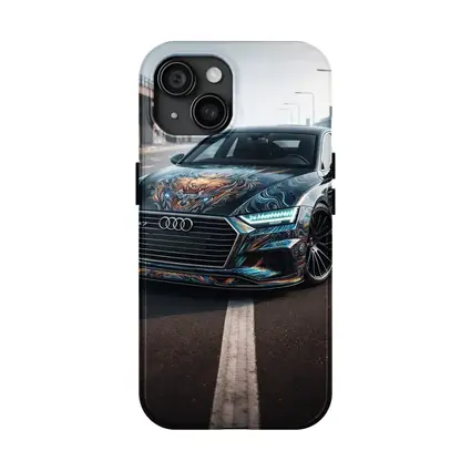 Audi A7 Custom Dragon Wrap Urban Street