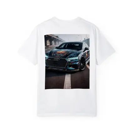 Audi A7 Custom Dragon Wrap Urban Street