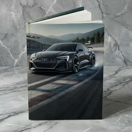 Audi E Tron GT Drifting On Race Track