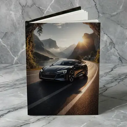 Audi E-Tron GT Mountain Tunnel Road