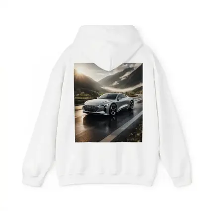 Audi E-Tron GT Silver Mountain Road