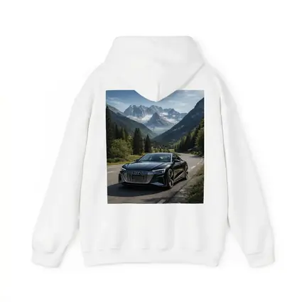 Audi E Tron GT Alpine Mountain Road