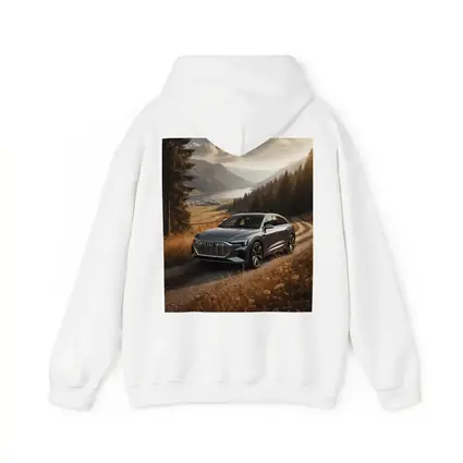Audi E-Tron SUV Mountain Valley Road