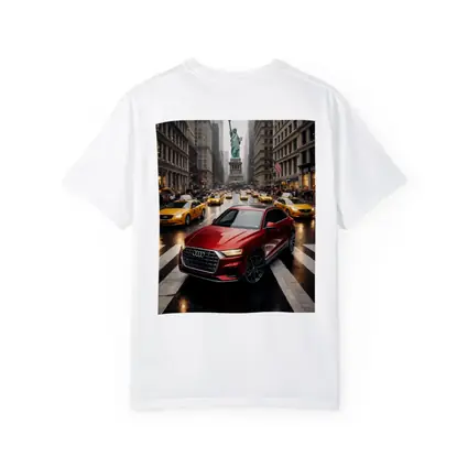 Audi Q8 Red SUV New York City