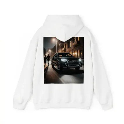 Audi Q3 Dark City Street Night Scene