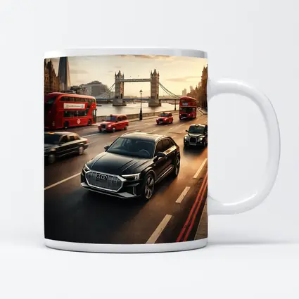 Audi Q4 E Tron London Tower Bridge