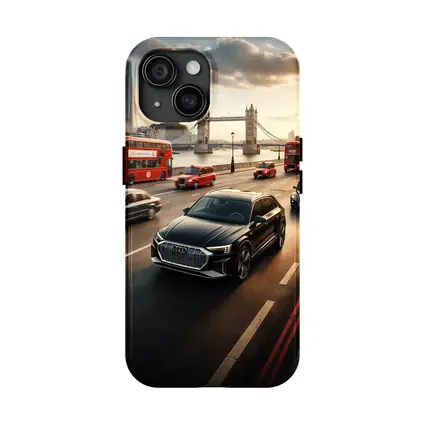 Audi Q4 E Tron London Tower Bridge