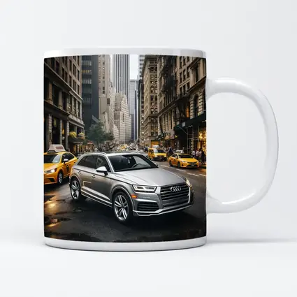 Audi Q5 SUV on New York City Street