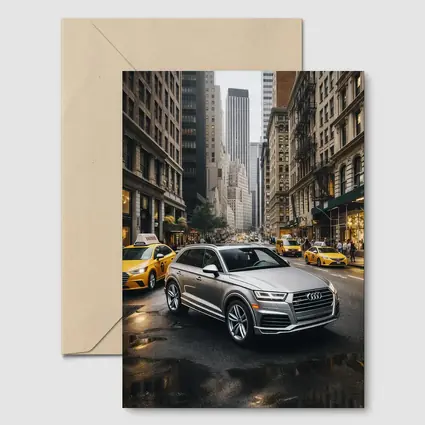 Audi Q5 SUV on New York City Street