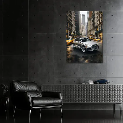 Audi Q5 SUV on New York City Street